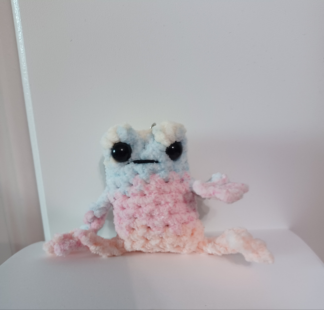 Leggy Frog Keychain