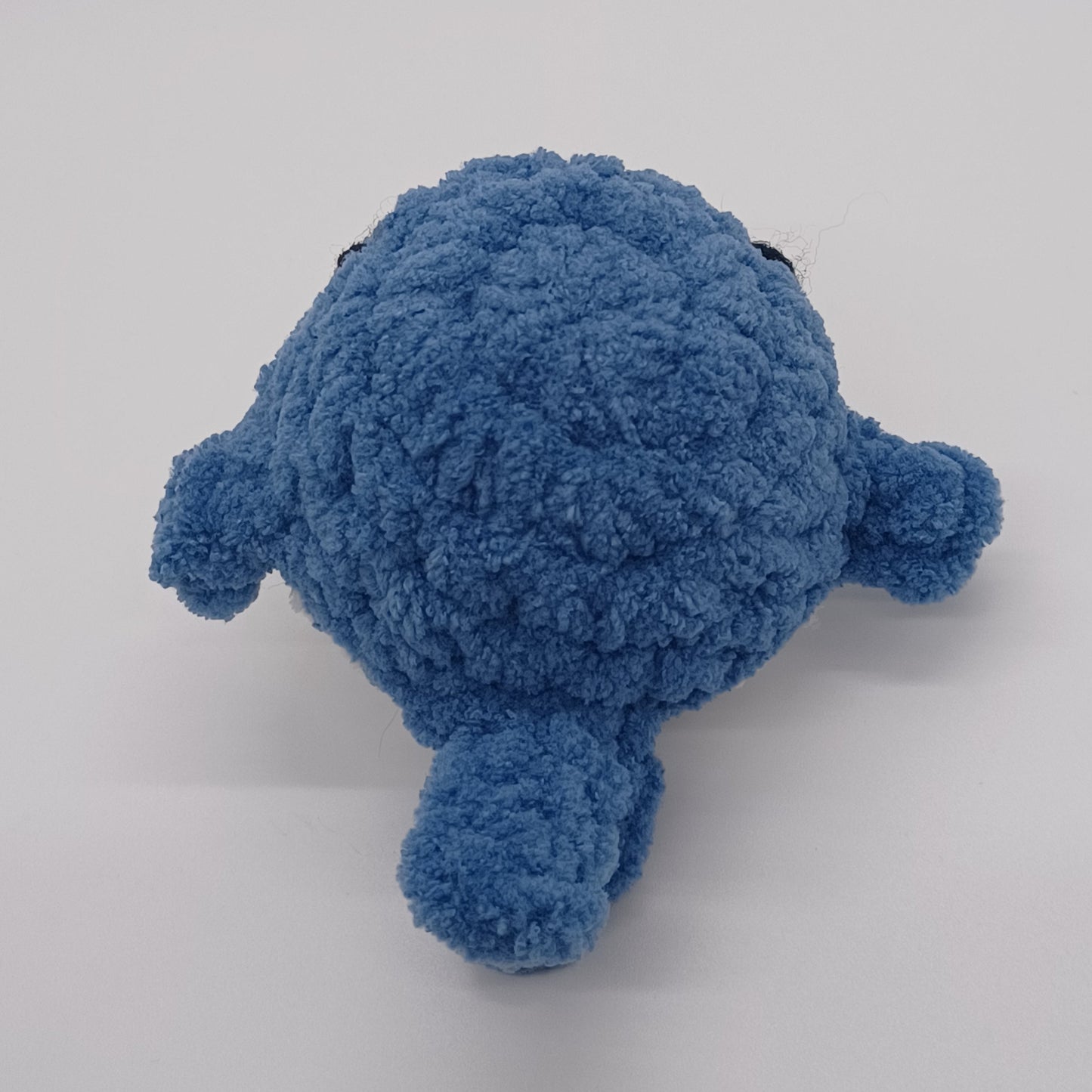 Mini Whale Plush with Yarn Eyes