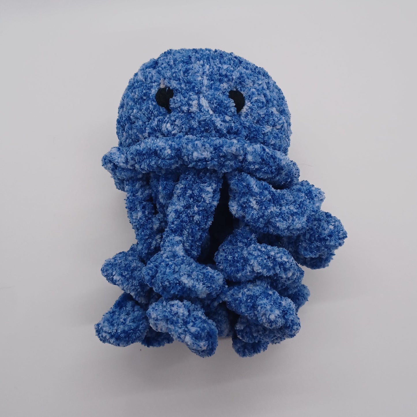 Small Jellyfish Plush with Yarn Eyes
