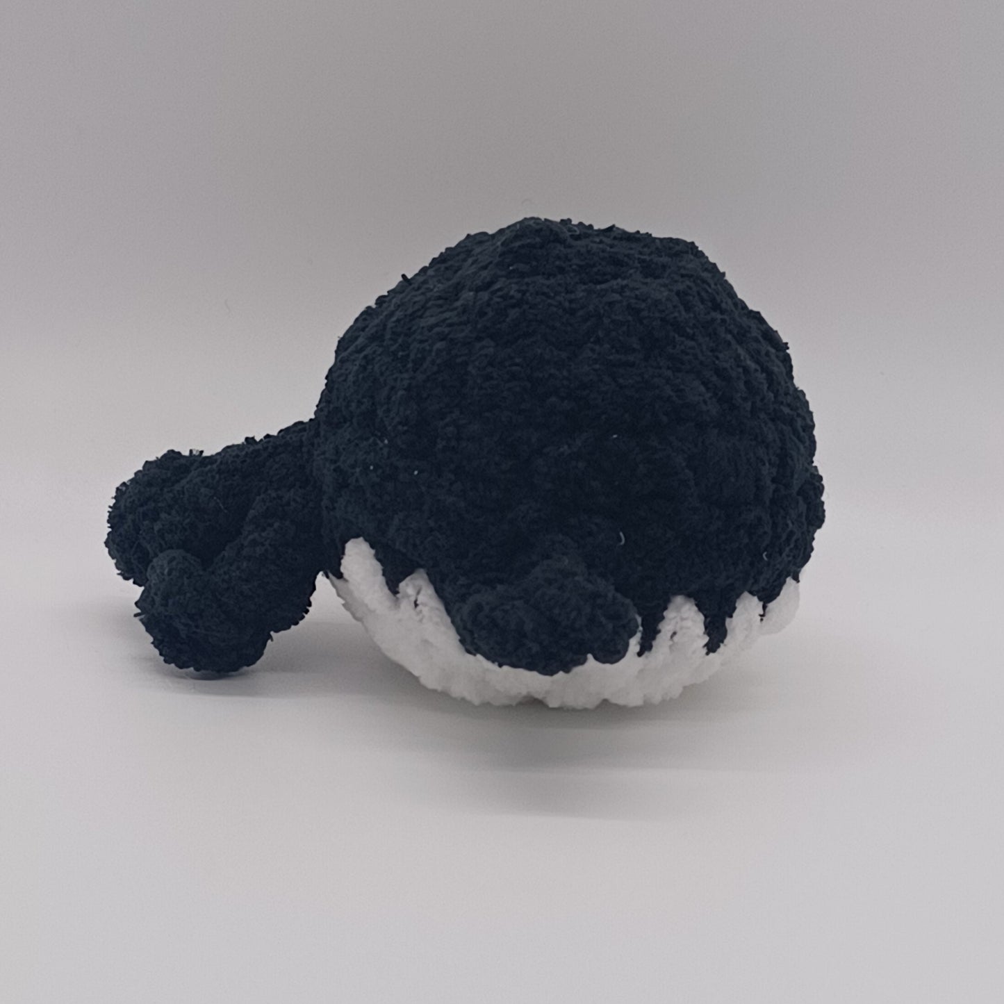 Mini Whale Plush with Yarn Eyes