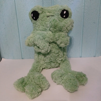 Jumbo Leggy Frog Plush