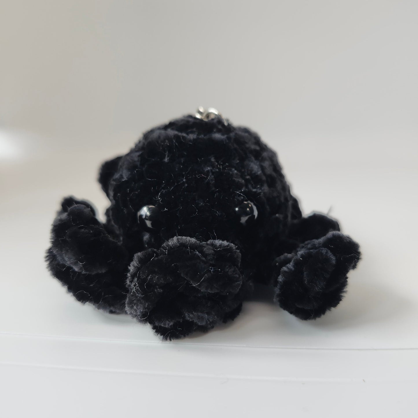 Chenille Octopus Keychain