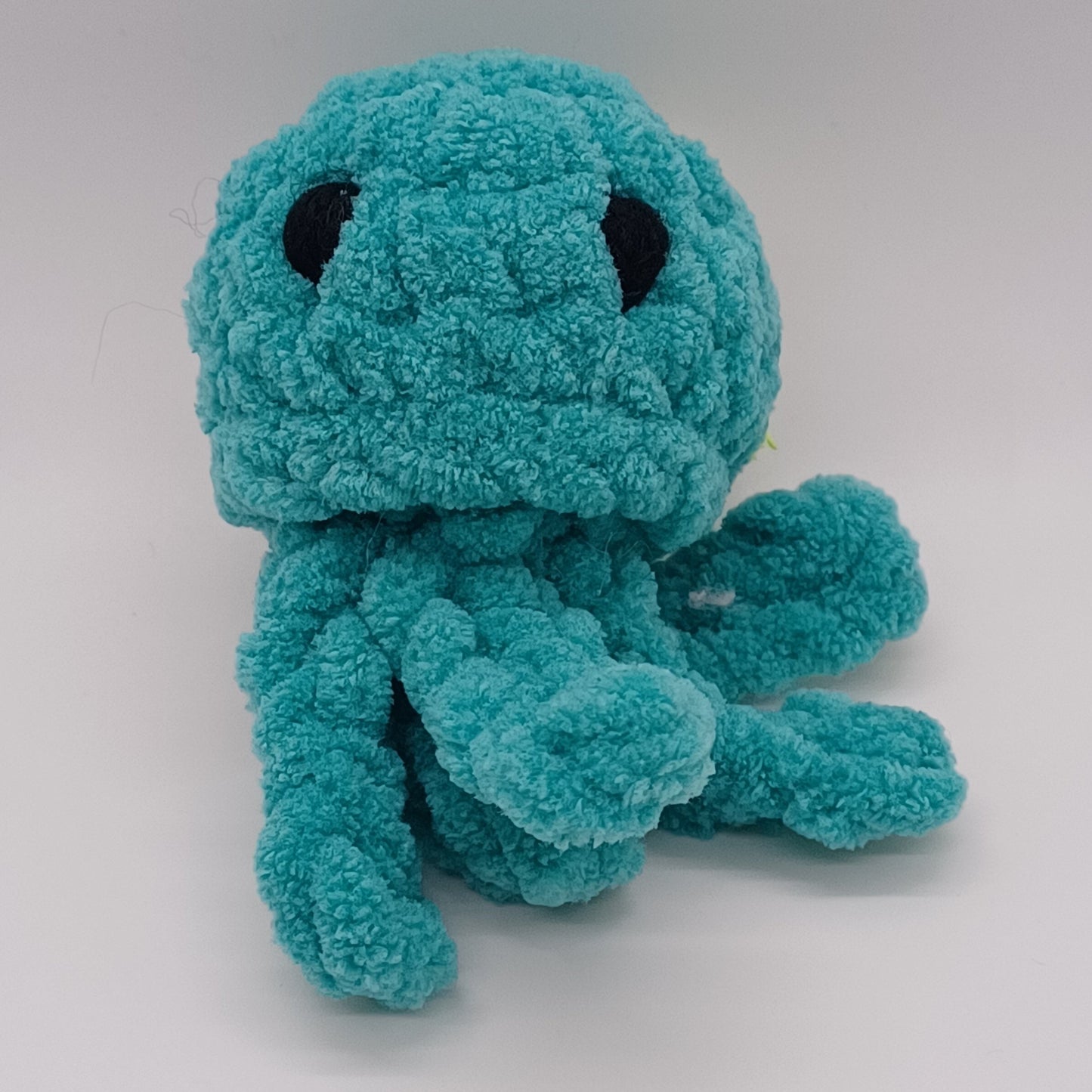 Mini Jellyfish Plush With Yarn Eyes