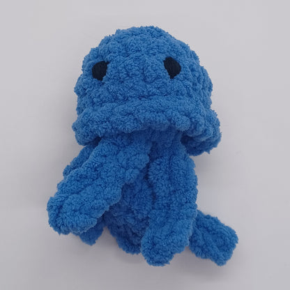 Mini Jellyfish Plush With Yarn Eyes