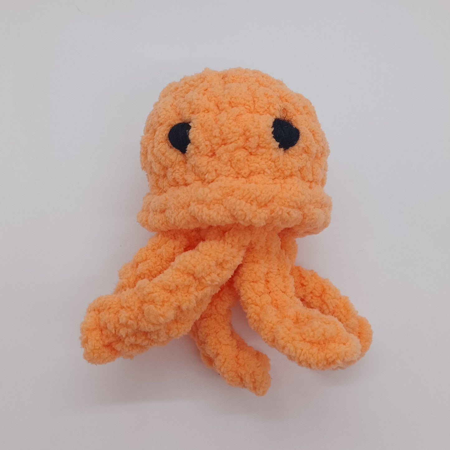 Mini Jellyfish Plush With Yarn Eyes