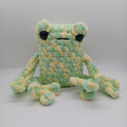 Medium Leggy Frog Plush