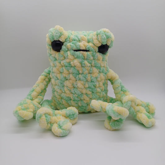 Medium Leggy Frog Plush