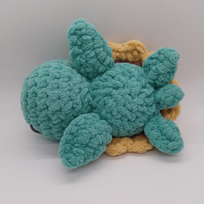 Small Flower Sea Turtle Plush