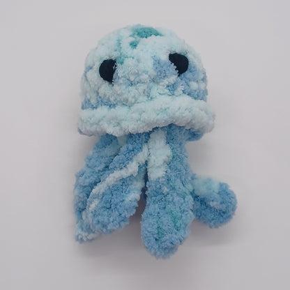 Mini Jellyfish Plush With Yarn Eyes