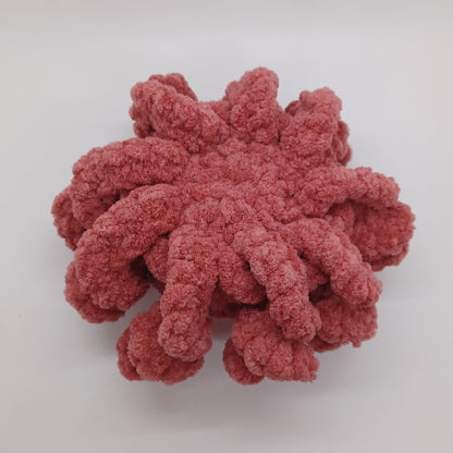 Small Jellyfish Plush with Yarn Eyes