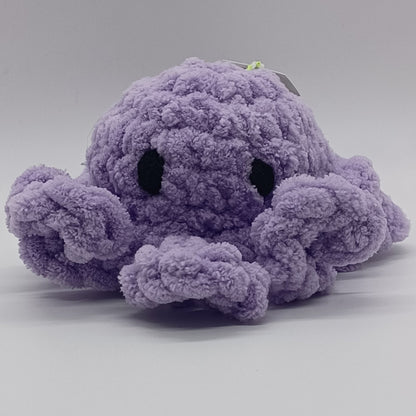 Mini Octopus Plush With Yarn Eyes