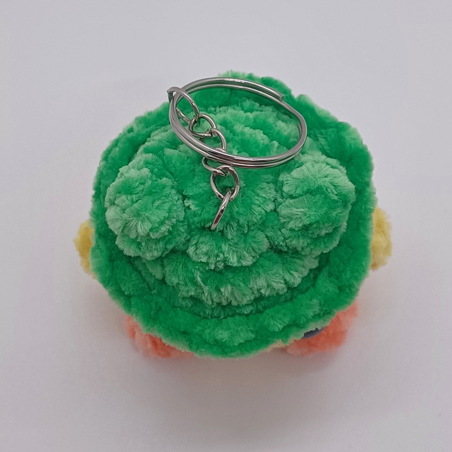 Chick in Frog Hat Keychain