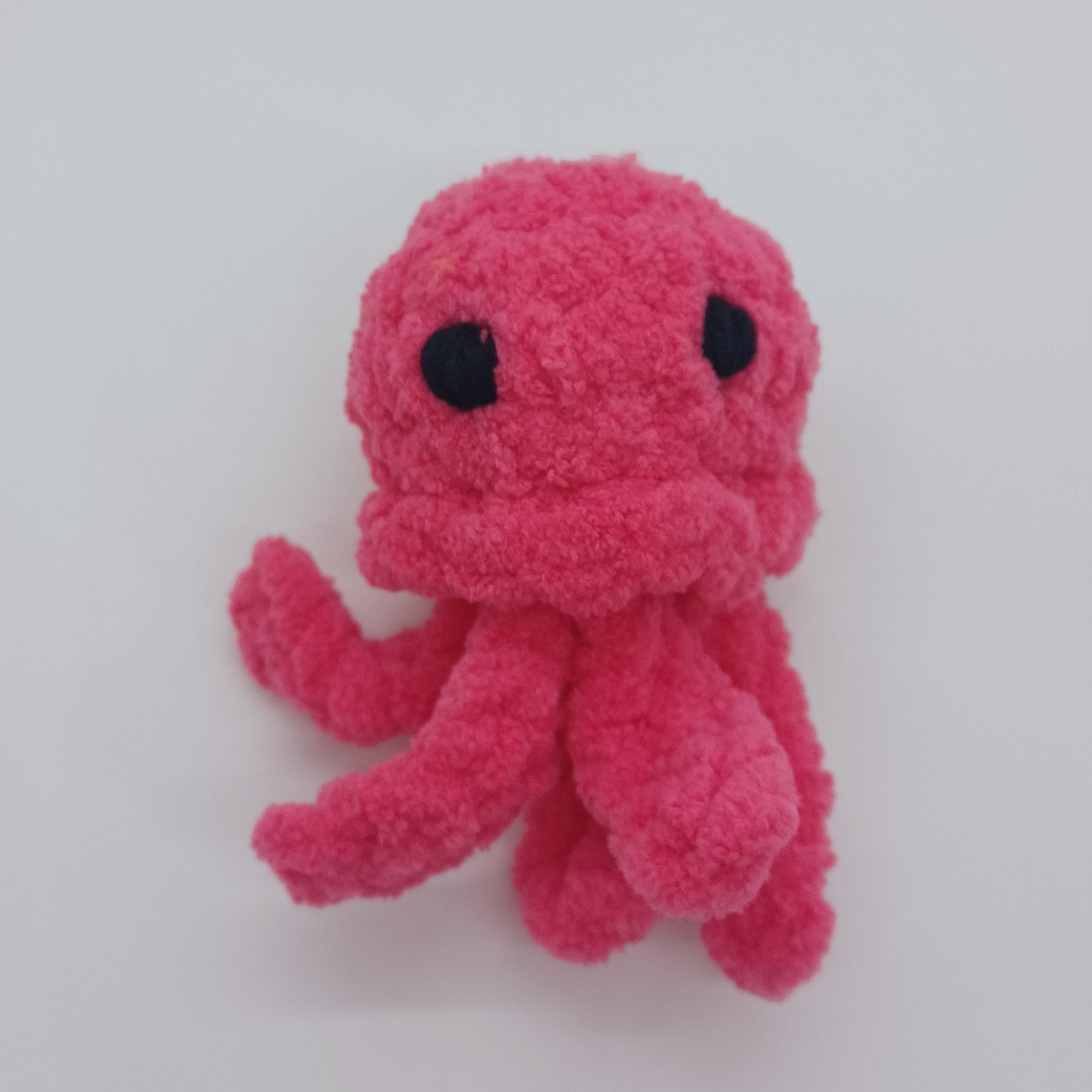 Mini Jellyfish Plush With Yarn Eyes
