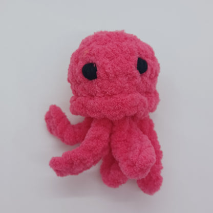Mini Jellyfish Plush With Yarn Eyes