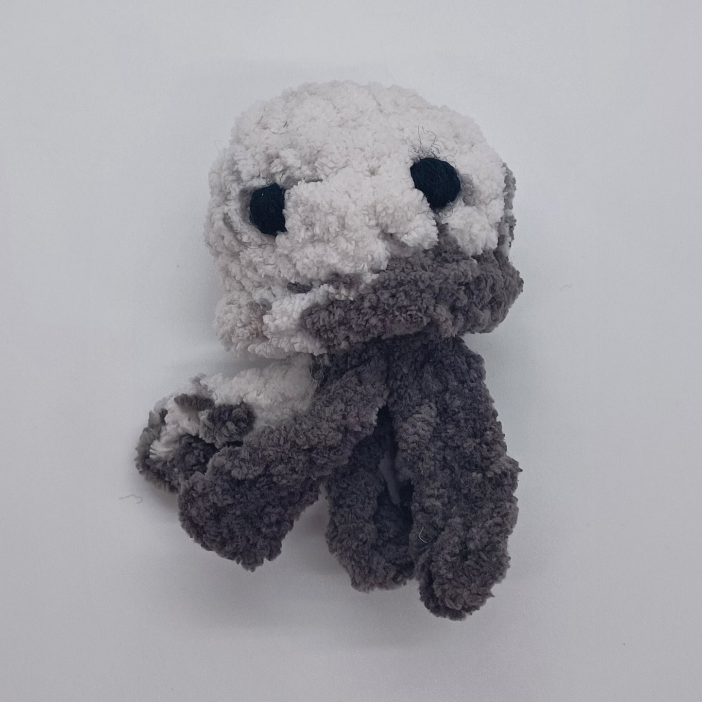 Mini Jellyfish Plush With Yarn Eyes