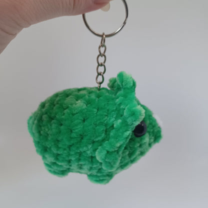 Triceratops Keychain