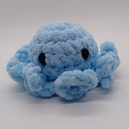 Mini Octopus Plush With Yarn Eyes