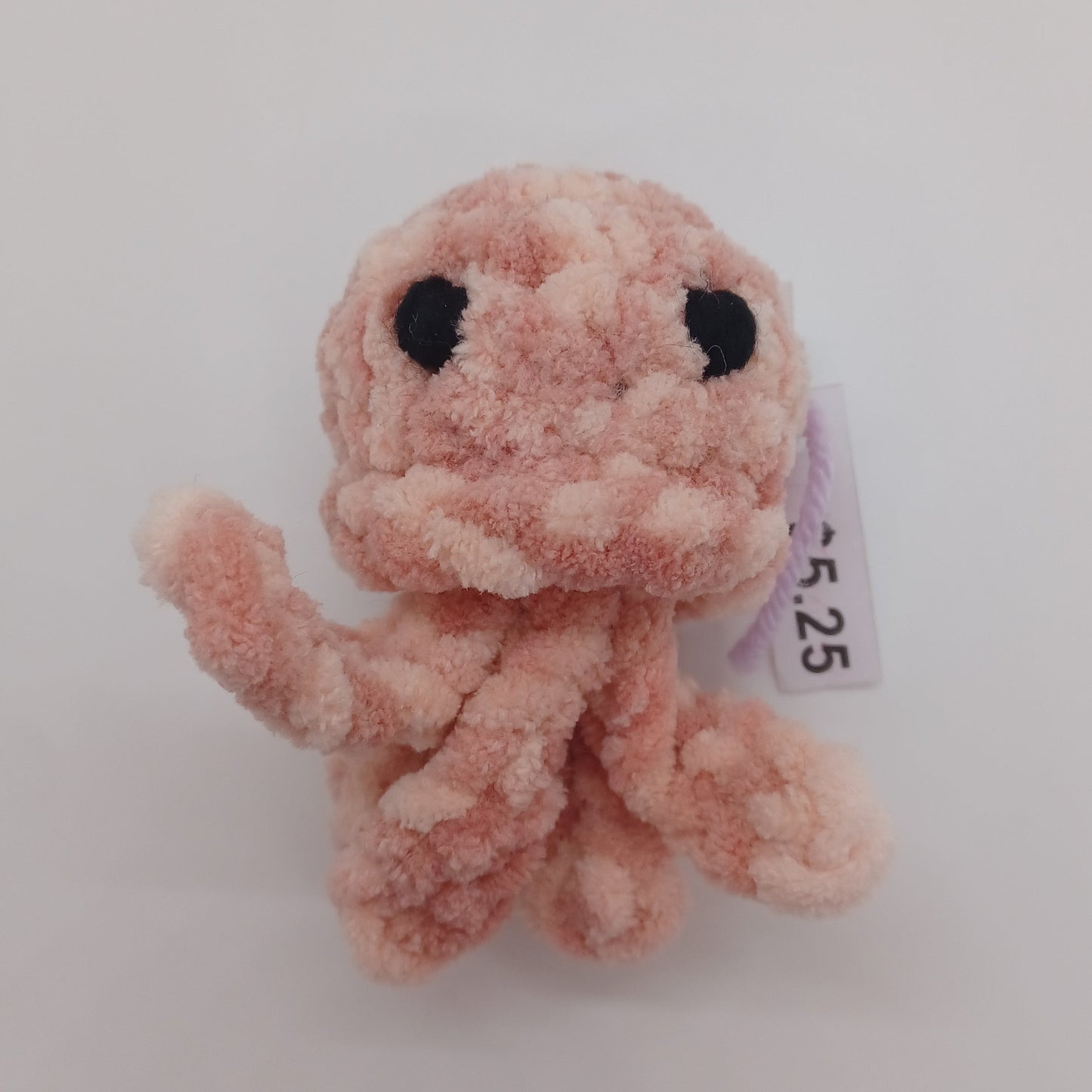 Mini Jellyfish Plush With Yarn Eyes