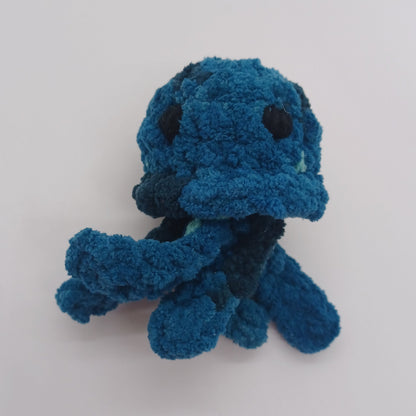 Mini Jellyfish Plush With Yarn Eyes