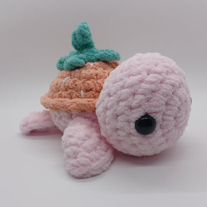 Small Strawberry Sea Turtle Plush