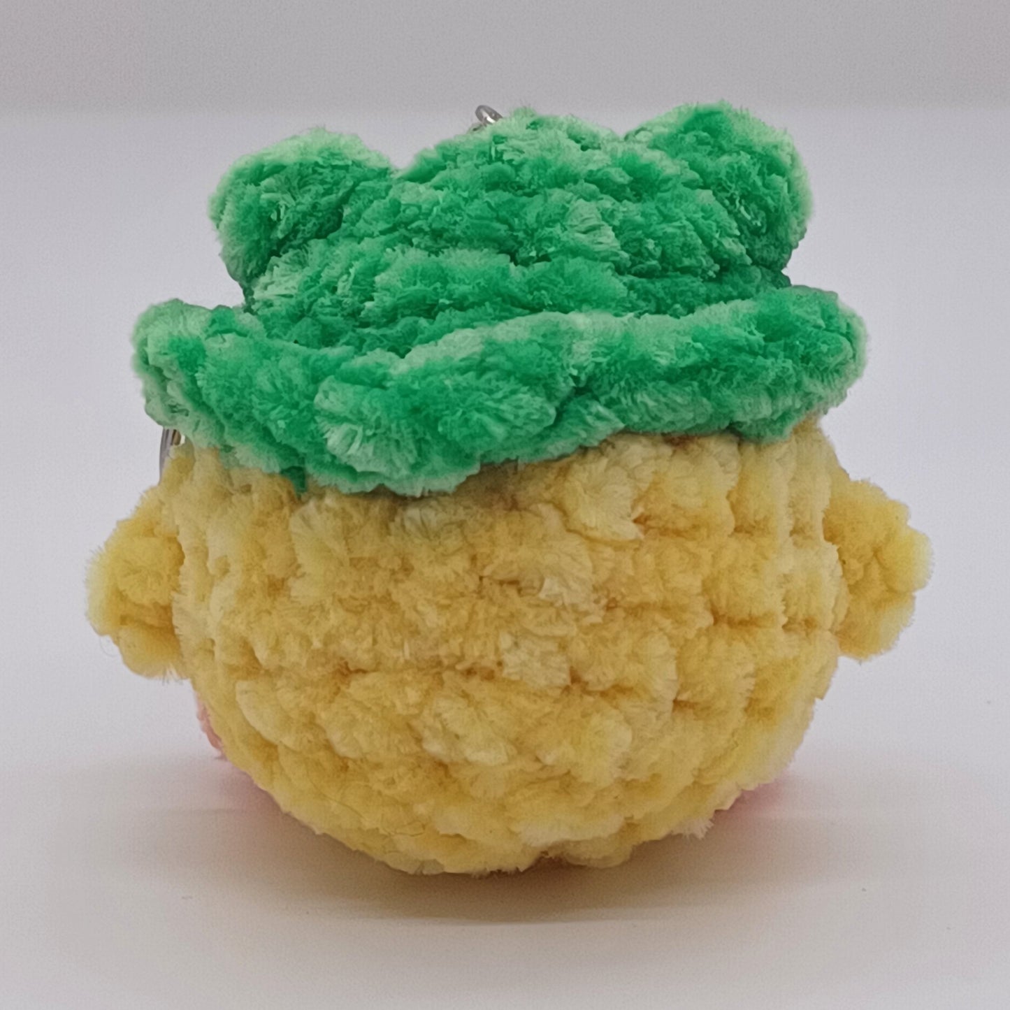 Chick in Frog Hat Keychain