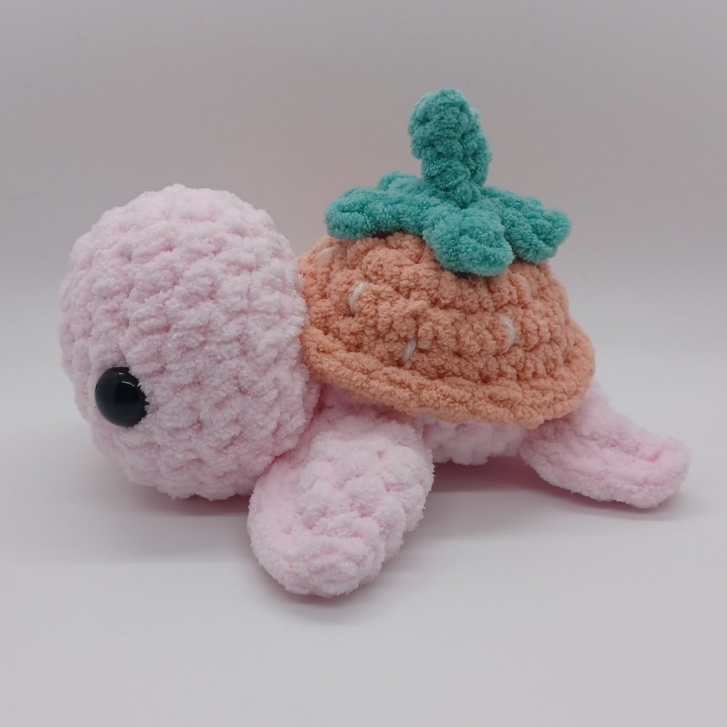 Small Strawberry Sea Turtle Plush